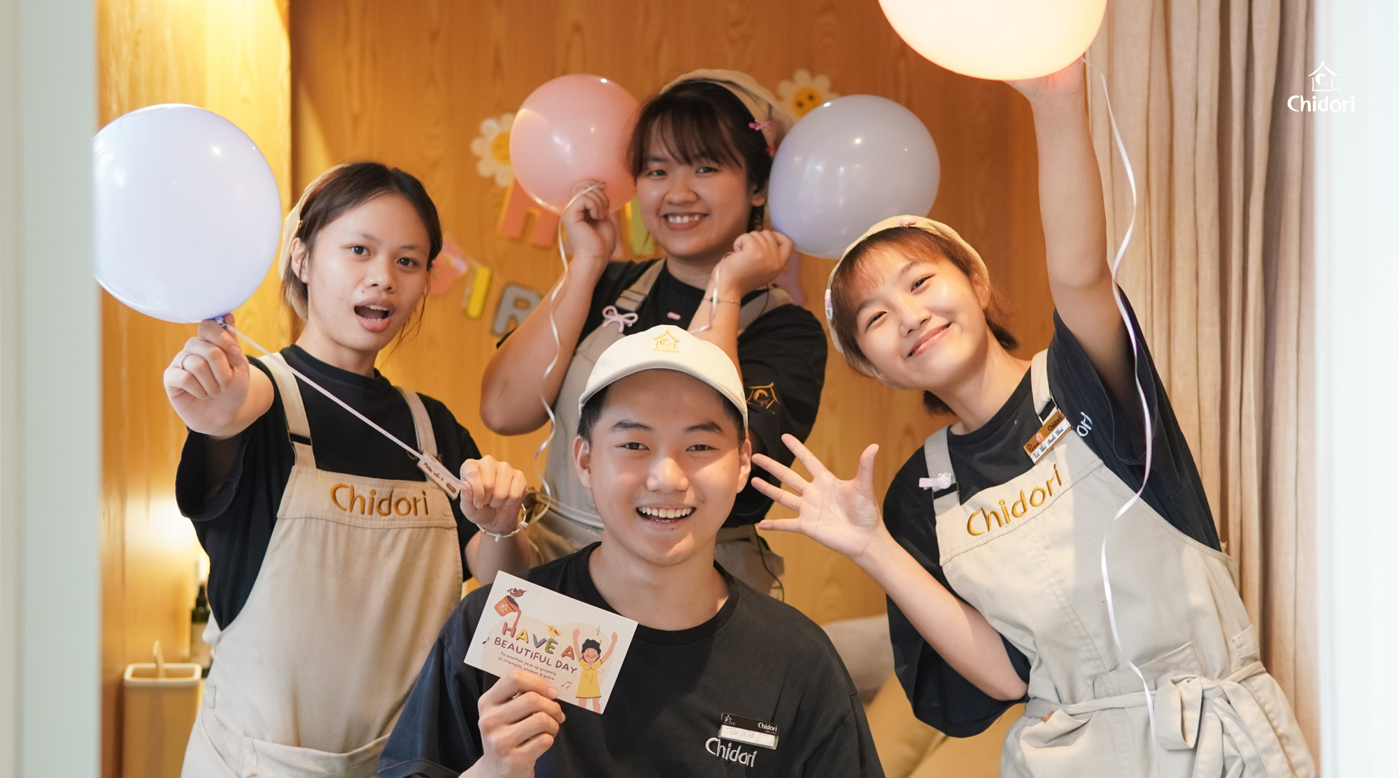 4 hashtag mô tả môi trường làm việc tại Chidori
