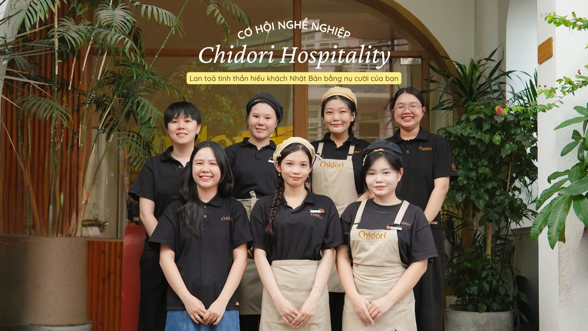 Chidori Hospitality tuyển dụng