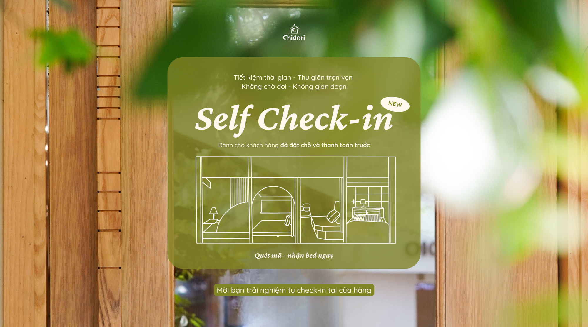 QR Self Check-in tại Chidori: Giúp bạn tiết kiệm thời gian và thư giãn trọn vẹn hơn