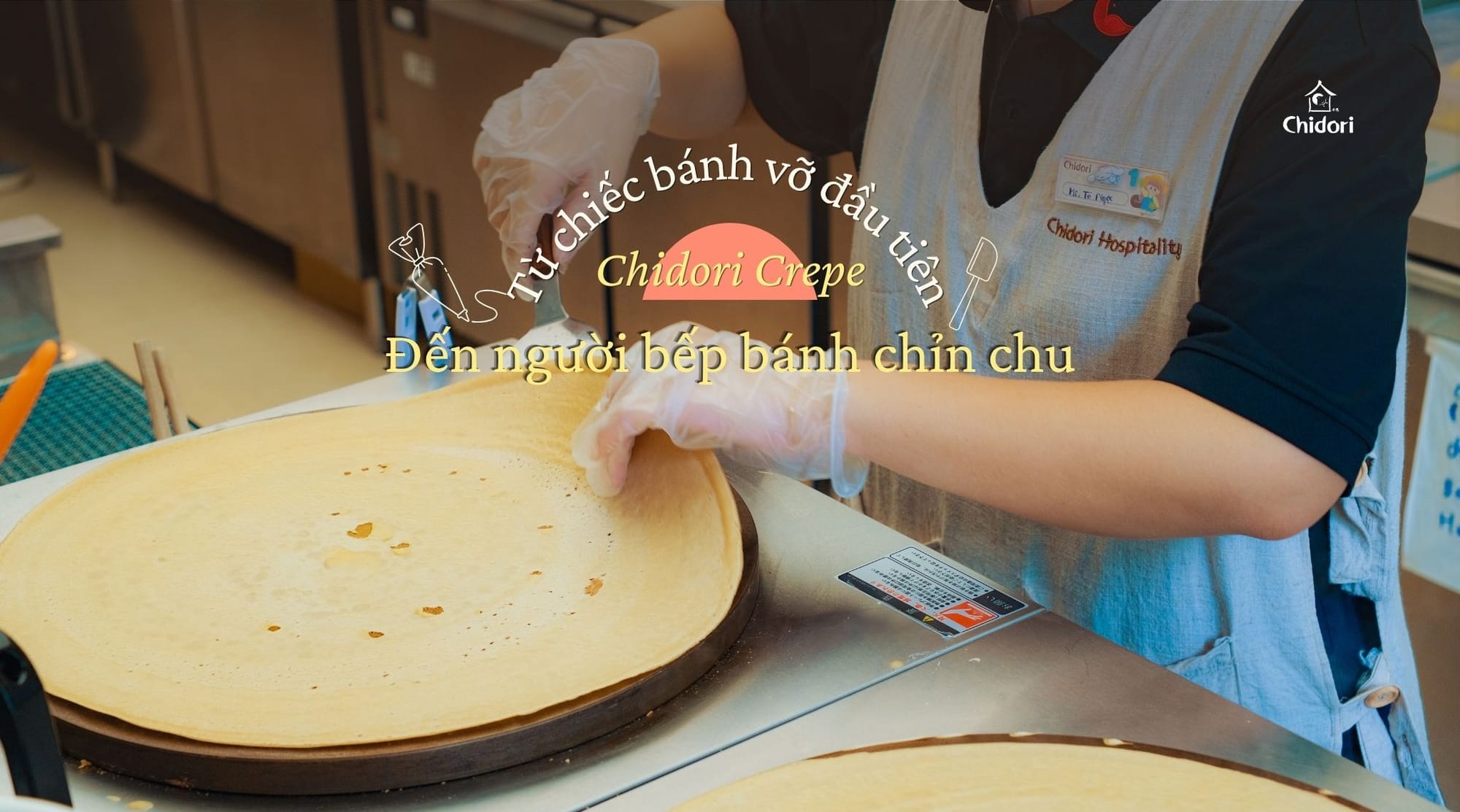 Từ chiếc bánh vỡ đầu tiên đến người bếp bánh chỉn chu